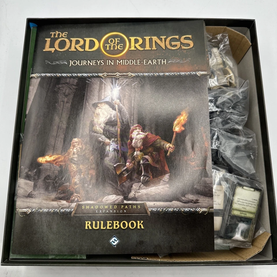 Lord of the Rings Journeys in Middle Earth - Shadowed Paths Board Game Expansion - Image 2 of 3