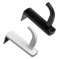 2pcs Monitor Headphone Stand Hook Headset Holder Hanger Adhesive Gaming Earph...