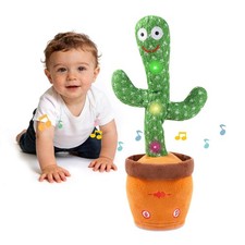 Talking Cactus Toy for Babies 6 Months  Toddlers - Dancing Singing Repeatin...