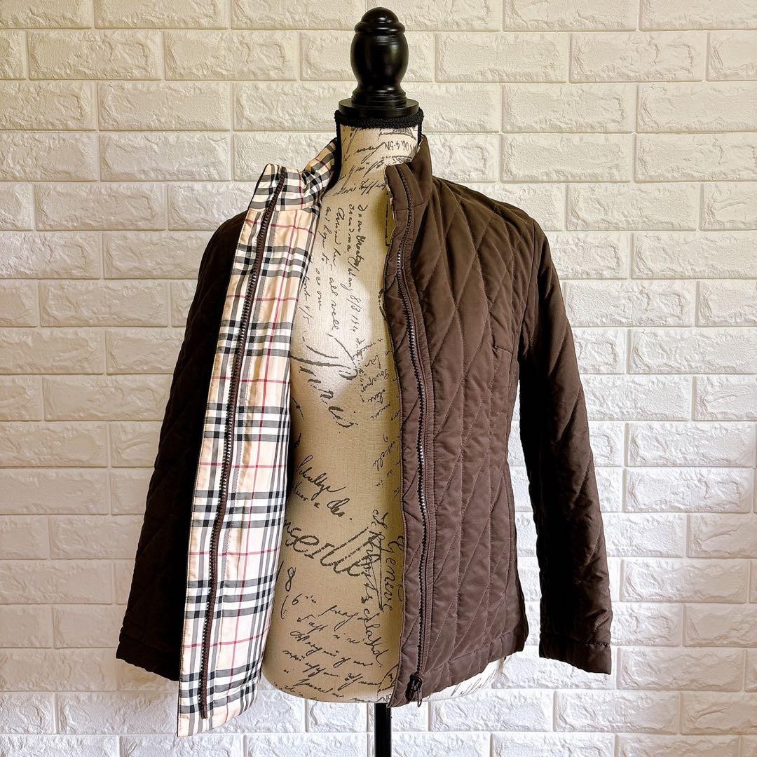 Burberry 36 Quilted Jacket Nova Check