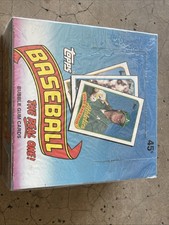 1989 Topps Baseball Hobby Wax Box FACTORY Sealed 36 Packs - RARE Randy Smoltz RC