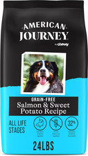 American Journey Grain-Free Salmon & Sweet Potato Recipe Dry Dog Food, 24-lb bag 1.75 per pound
