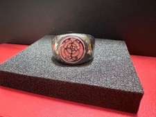 Revolutionary Girl Utena Black Rose Ring Size 11 Movic 1997 Vintage Box