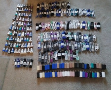 Lot of 264 3ft 6ft 10ft Car Wall Chargers USB C Micro USB Apple Cables