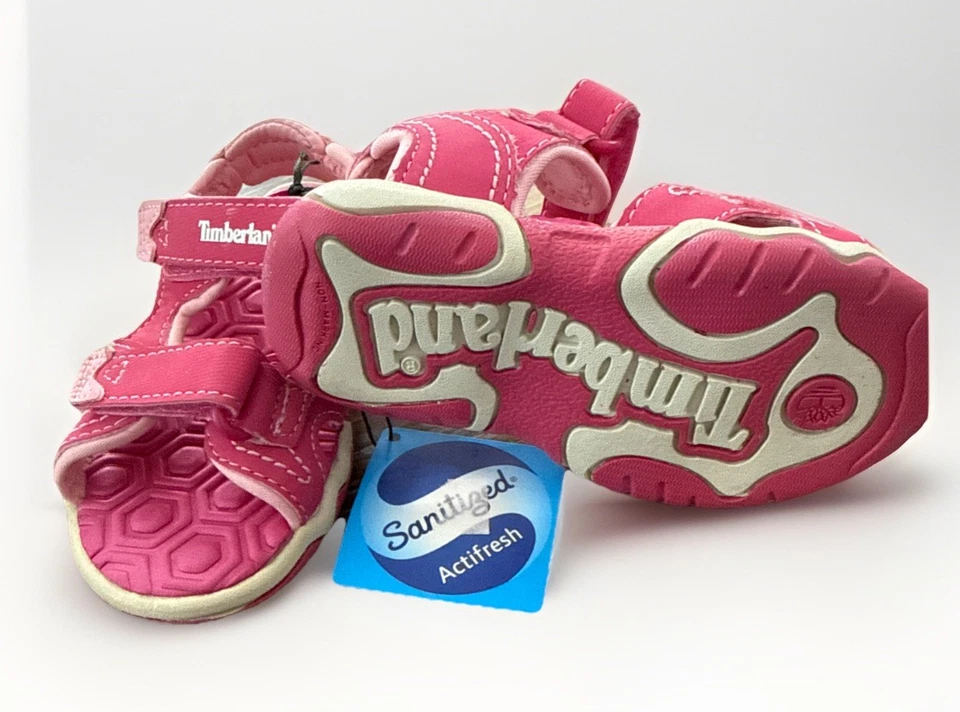 NUEVO Timberland Niña NIÑO PEQUEÑO AVENTURE SEARKER SANDALIAS 2 CORREAS Infantil Talla 5 Foto 4 de 4