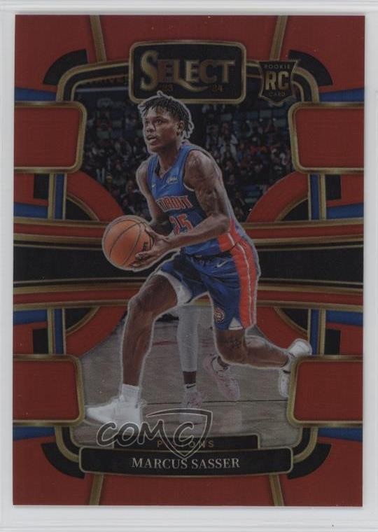 2023-24 Panini Select Concourse Red Prizm 11/199 Marcus Sasser #70 1s2h