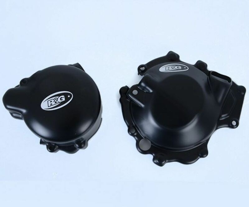 Couvre-carter R&G RACING noir protection moteur Kawasaki Versys-X 300