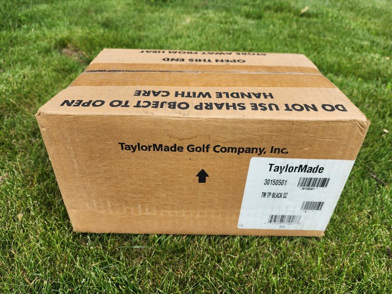 ​TaylorMade TP Black Golf Balls Sealed Factory Master Case 6 Dozen 72 Balls NOS