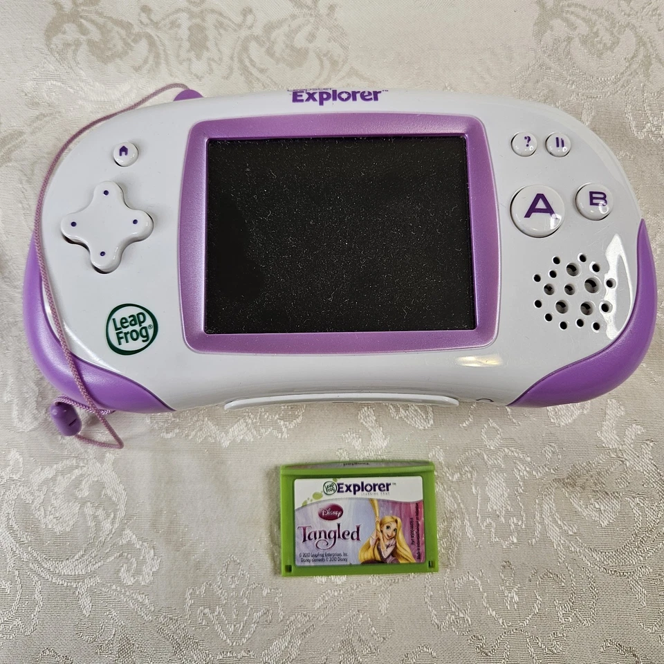 Leap Frog Leapster Explorer Handheld With Tangled Game & Pen Leapfrog - Image 2 of 4