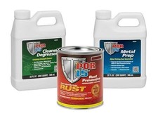 POR15 Stop Rust Kit Grey 473ml (16oz) Rust Prevention System