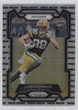 2023 Panini Prizm Rookies Press Proof Prizm Luke Musgrave #337 4f5