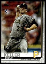 Mitch Keller 2019 Topps Update #US218 150th Anniversary Pirates Baseball Card