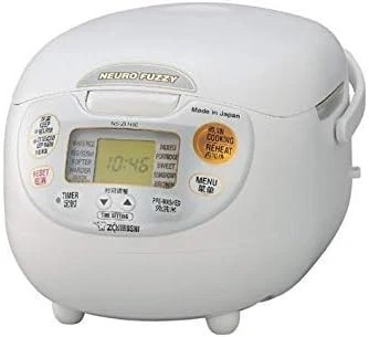 Zojirushi NS-ZLH10-WZ Electric Rice Cooker - White