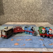 Huge lot of 5 Christmas Thomas and Friends Take-Along Diecast Metal   Lot 4