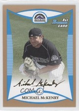 2008 Bowman Prospects Gold Michael McKenry #BP45 0a1