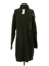 Uniqlo Women Green Casual Dress S