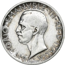 [#1120786] Italy, Vittorio Emanuele III, 5 Lire, 1926, Rome, Silver, EF, KM:67.1