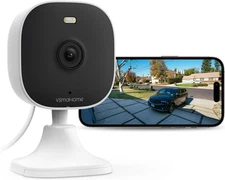 4MP Cameras for Home Security with Audio Video, Outdoor Security Camera Indoor