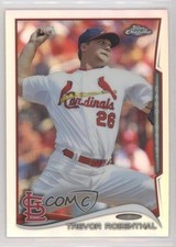 2014 Topps Chrome Refractor Trevor Rosenthal #141 00jz
