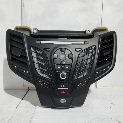   11-13 Ford Fiesta Radio Receiver Audio Interface Control Panel With Vents OEM