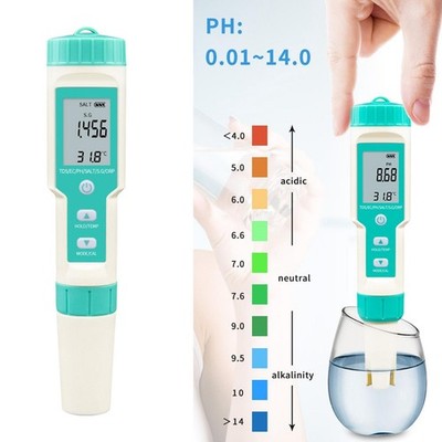 PH-Meter Wasserqualitätsmonitor TDS EC ORP-Temperatur-Digitaltester