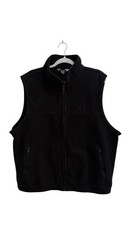 Eddie bauer ebtek Fleece vest men's size Large full zip