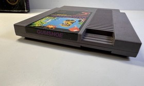 Gumshoe (Nintendo NES, 1986) 5-SCREW PUNCHTAB Authentic CIB Complete In Box