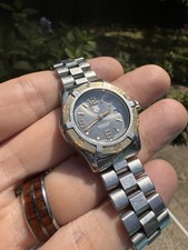 Tag Heuer 2000 Exclusive Ladies Professional Watch 18k Gold Bezel