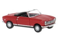 Brekina 29175 Peugeot 204 Cabriolet, Rot, 1967, H0, Neu 2026