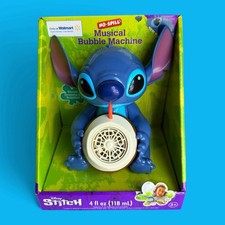 Disney Stitch No Spill Musical Bubble Machine Little Kids Walmart Exclusive NEW