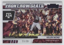 2021 Contenders Draft Picks Front Row Seats Blue Explosion 23/39 Kellen Mond n1u