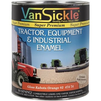 Kubota Orange 2 Tractor Quart fits Paint Kubota