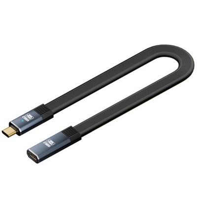 20Gbps Schnell ladekabel PD 100W USB-C Datenleitung Verlängerung kabel  Handy