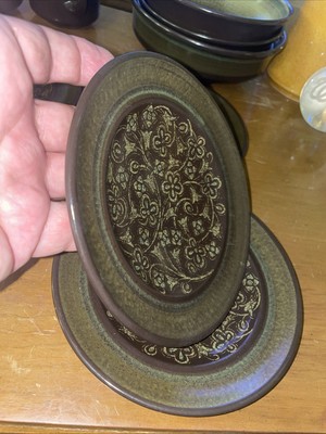 4 Vintage MCM Franciscan Madeira Deep well Bread & Butter Plates