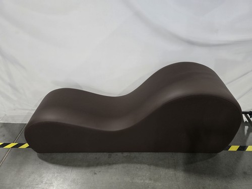 BROWN - GENERIC CHAISE LOUNGE FOR YOGA GREAT FOR STRETCHING RELAXATION EXERCISE
