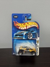 2003 Hot Wheels #48 First Editions 36/42 DA' KAR Yellow (HW8)