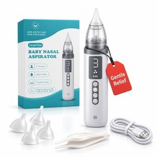 Electric Baby Nasal Aspirator Nose Sucker for Baby Nose Cleaner with 3 Adjust...