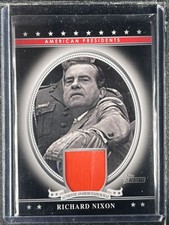 Nixon, Richard - 2009 Topps Heritage - Anaheim Seat Relic