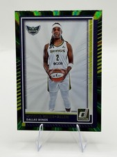 Myisha Hines-Allen 2025 WNBA Donruss Green Laser Wings