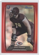 2013 Bowman Red Rainbow Foil 33/199 Eric Fisher #176 0m0
