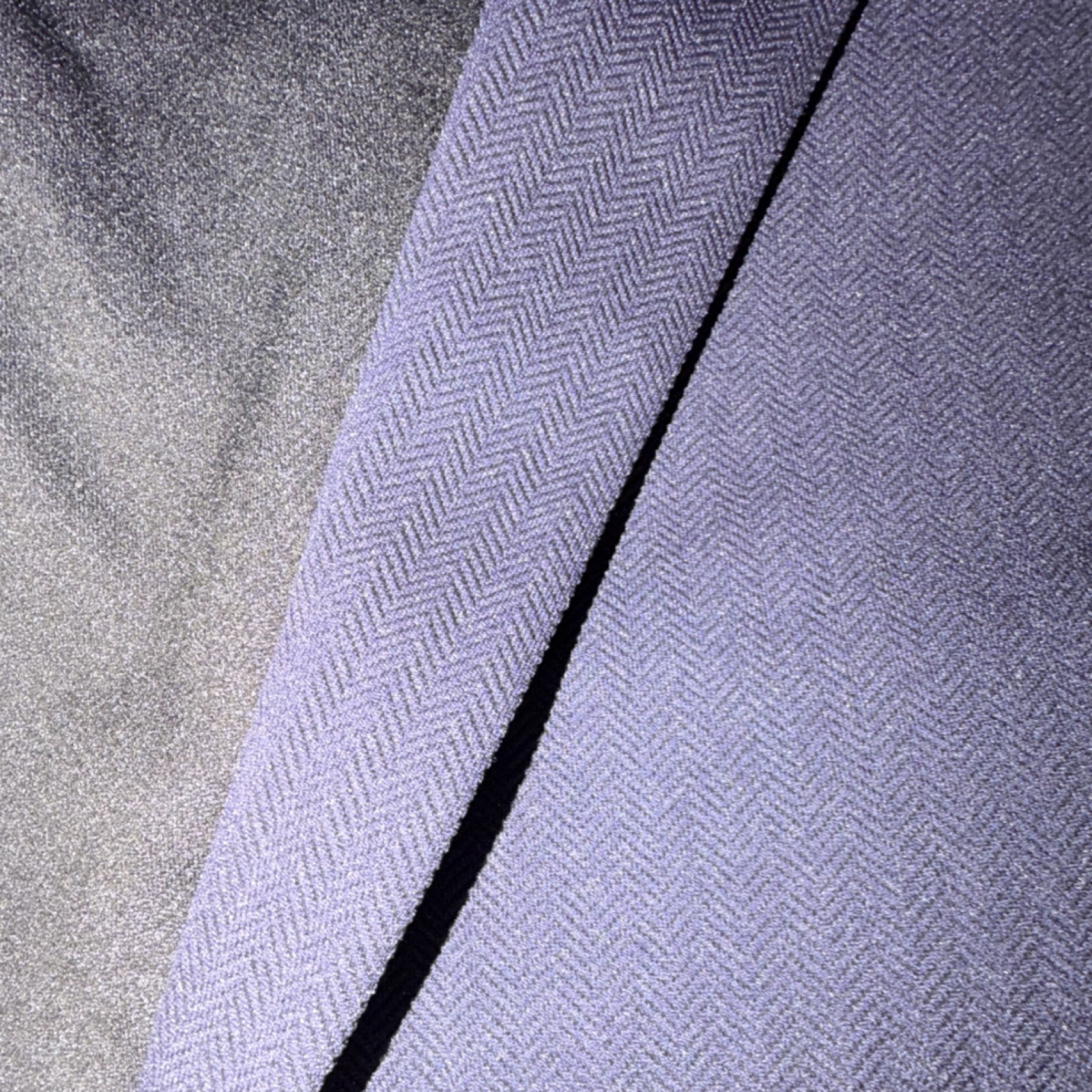 Theory Navy Wool Herringbone Two-Button Notch Lap… - image 4