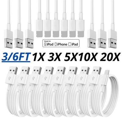 For iPhone 14 13 12 11 Pro Max X 8 Fast Charger Cable CarPlay Charging Cord Lot