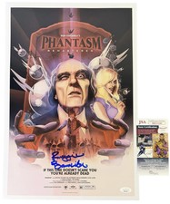 Reggie Bannister signed 12x18 Poster Phantasm JSA Authentication