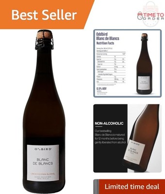 Blanc de Blancs Non Alcoholic Sparkling White Wine Gluten Free 25.4oz