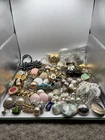 Vintage/Modern Clip-On Earrings and Costume Jewelry Lot for Crafts Resale Wear