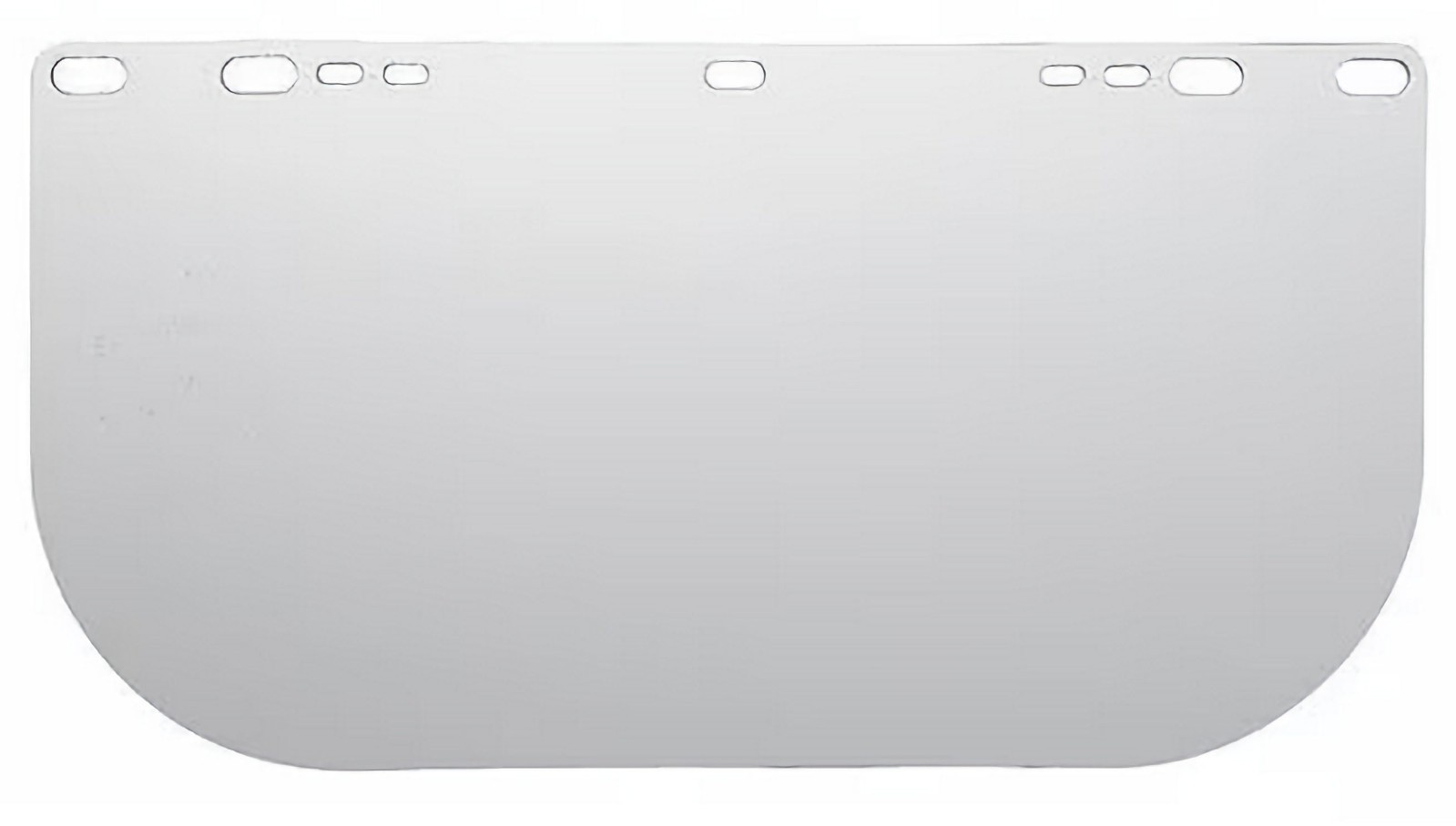 Jackson Safety 29104 Face Shield Visor, Clear Visor, Polycarbonate, Uncoated