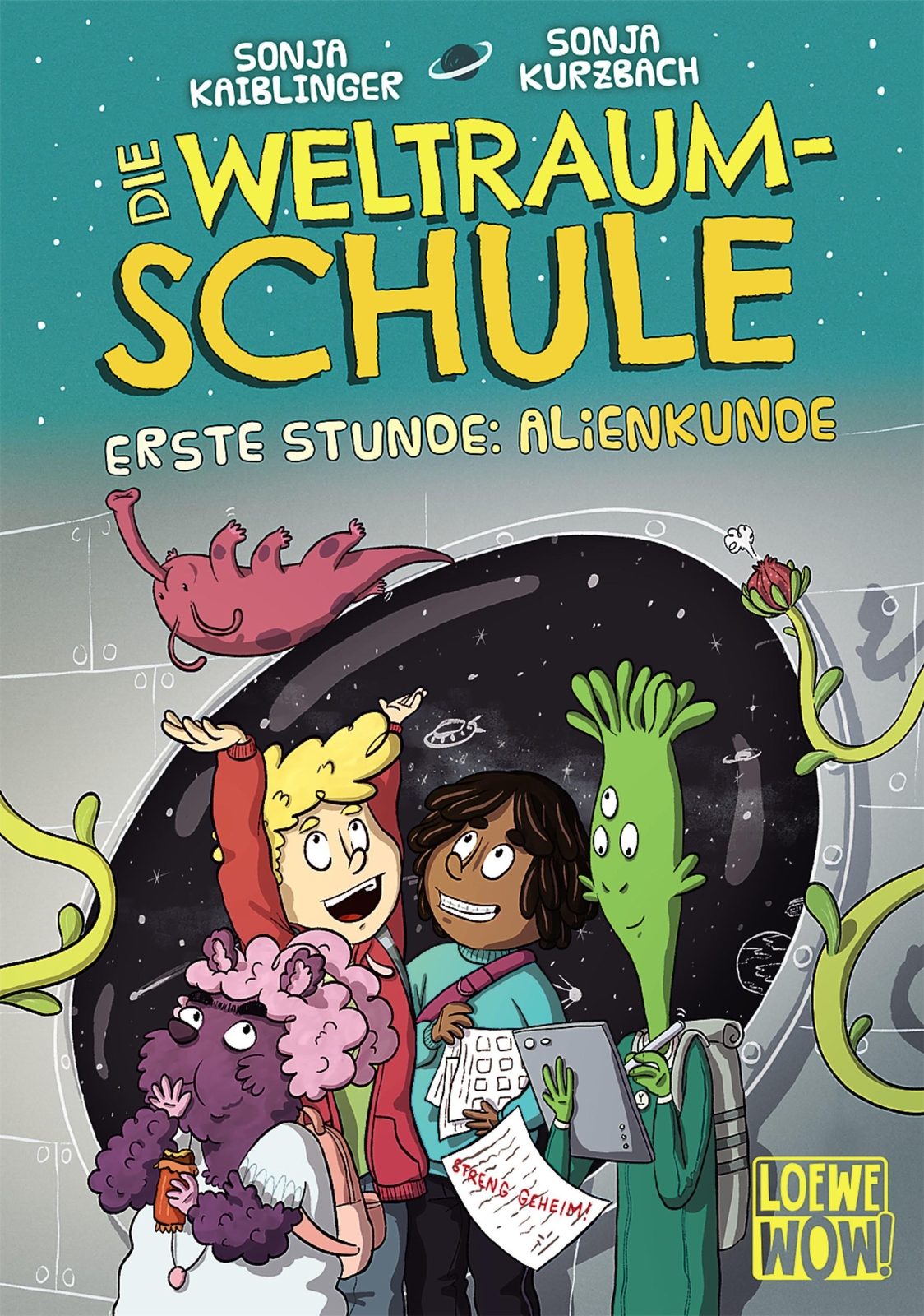 Thumbnail - Die Weltraumschule (band 1) - Erste Stunde: Alienkunde, Sonja