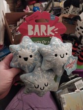 New Bark Dog Toy Gnawty Or Nice Snowflakes Crystal Krystle Cristal Small Dogs