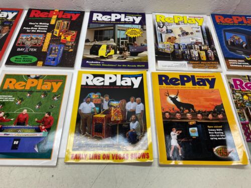 Replay Magazine Lot x 10 Arcade Coin-Op Amusement Catalog Books, 1999-2003 2012 - Picture 3 of 4