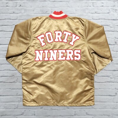 Vintage Rare 70 s80s San Francisco 49ers On Field Game Worn Satin